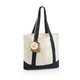 Hovedminiatyrbilde av Marinblå XD Xclusive Shop Local AWARE Resirkulert Bomull Tote Bag