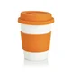 Hovedminiatyrbilde av Orange XD Collection PLA Kaffekopp med Silikongrep