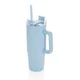 Hovedminiatyrbilde av Lyseblå XD Collection Tana 900 ml RCS Resirkulert Plast Termokopp med Håndtak