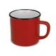 Hovedminiatyrbilde av Red Emaljestil keramisk krus 280ml
