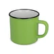 Hovedminiatyrbilde av Light Green Emaljestil keramisk krus 280ml