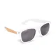 Hovedminiatyrbilde av White Justin RPC-solbriller med korkinnlegg UV400