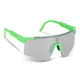 Hovedminiatyrbilde av Fluor-green Tom R-PC sportssolbriller med speilglass UV400