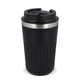 Hovedminiatyrbilde av Black Resirkulert rustfritt stål termo kaffe til å ta med 400 ml