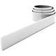 Hovedminiatyrbilde av Hvit RFX 44 cm Slapwrap PVC Refleksbånd