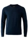 Hovedminiatyrbilde av Navy Nimbus Brighton Bomull og Nylon O-Neck  Strikkegenser