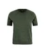 Hovedminiatyrbilde av Olive Melange Nimbus Brighton Bomull og Nylon Kortermet Strikkegenser Dame