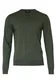 Hovedminiatyrbilde av Olive Melange Nimbus Brighton Bomull og Nylon V-Neck  Strikkegenser