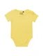 Hovedminiatyrbilde av Dusty Gul Neutral Babybody med Korte Ermer