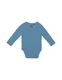 Hovedminiatyrbilde av Dusty Indigo Neutral Babybody med Lange Ermer