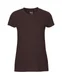 Hovedminiatyrbilde av Brun Neutral Fitted T-skjorte Dame