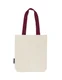 Hovedminiatyrbilde av Natur/Bordeaux Neutral Twill Kontrast Håndtak Handlenett
