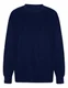 Hovedminiatyrbilde av Marine Neutral Tiger Cotton Oversized Langermet T-skjorte