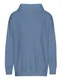 Hovedminiatyrbilde av Dusty Indigo Neutral Tiger Cotton Oversized Hettegenser