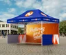 Miniatyrbilde 7 av Trykk på én side av veggene Popup-telt 3x4,5 meter med tak, bakvegg og to halvvegger