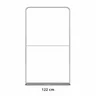 Miniatyrbilde 1 av 1-135-npl1133 Tekstilbanner med ramme 122 cm