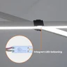 Miniatyrbilde 5 av Trykk på én side av veggene Popup-telt 3x3 meter med LED-lys, tak, bakvegg og to halvvegger