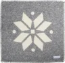 Miniatyrbilde 1 av 1-136-npl1025 Sitteunderlag i Ull, 43 x 43 cm, Vintermotiv Grå