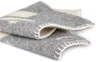 Miniatyrbilde 3 av 1-136-npl1025 Sitteunderlag i Ull, 43 x 43 cm, Vintermotiv Grå