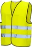 Miniatyrbilde 2 av 1-66-npl1043 Refleksvest Gul One Size CE EN 471 Kl. 2