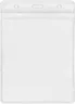 Miniatyrbilde 1 av 1-66-npl1050 Kortholder Mykplast Vertikal Transparent (25-pk)