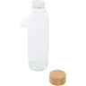 Miniatyrbilde 2 av Grå Porto 500 ml Glass og Bambus Drikkeflaske