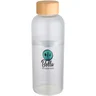 Miniatyrbilde 3 av Transparent Mirage Borosilikatglass 650 ml Drikkeflaske med Bambuslokk