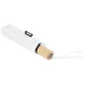 Miniatyrbilde 3 av Hvit Birgit 21" RPET Stormsikker Sammenleggbar Paraply