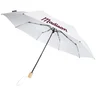 Miniatyrbilde 6 av Hvit Birgit 21" RPET Stormsikker Sammenleggbar Paraply