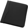 Miniatyrbilde 2 av Solid svart Ebony A4 Dokumentmappe