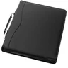 Miniatyrbilde 2 av Solid svart Ebony A4 Dokumentveske/-mappe