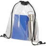 Miniatyrbilde 2 av Solid svart/Transparent klar Lancaster PVC Transparent 5L Gympose