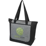 Miniatyrbilde 5 av Solid svart/Lynggrå Reclaim 600D GRS Resirkulert Polyester 15L Shoppingbag med Glidelås