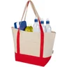 Miniatyrbilde 3 av Marineblå/Naturhvit Sam 320 g/m2 GRS Resirkulert Bomull 15L  Shoppingbag