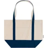 Miniatyrbilde 1 av Marineblå/Naturhvit Sam 320 g/m2 GRS Resirkulert Bomull 15L  Shoppingbag