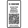 Miniatyrbilde 6 av Hale blue Trip Aware RPET 9L PC-ryggsekk