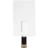 Miniatyrbilde 1 av Hvit Slim Kortformet 2 GB USB Minne