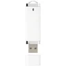 Miniatyrbilde 1 av Hvit Flat 4 GB USB Minne