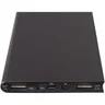 Miniatyrbilde 6 av Solid svart Stellar 8000 mAh Solcelledrevet Powerbank