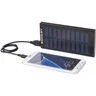 Miniatyrbilde 7 av Solid svart Stellar 8000 mAh Solcelledrevet Powerbank