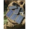 Miniatyrbilde 8 av Solid svart Stellar 8000 mAh Solcelledrevet Powerbank