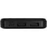 Miniatyrbilde 6 av Solid svart Loop 10.000 mAh Resirkulert Plast  Powerbank