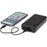 Miniatyrbilde 5 av Solid svart Loop 20.000 mAh Resirkulert Plast  Powerbank