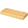 Miniatyrbilde 3 av Naturhvit Tulda 10.000 mAh Bambus Powerbank