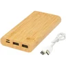 Miniatyrbilde 4 av Naturhvit Tulda 10.000 mAh Bambus Powerbank
