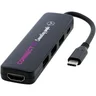 Miniatyrbilde 6 av Solid svart Loop RCS Resirkulert Plast Multimedieadapter USB 2.0-3.0 med HDMI Port