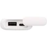 Miniatyrbilde 5 av Hvit Alkes 5000 mAh 12 W Resirkulert Plast Vanntett Powerbank med Karabinkrok