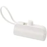 Miniatyrbilde 2 av Hvit Alnair 5000 mAh 10 W Resirkulert Plast Type-C Mobillader med Innebygd Vippestativ