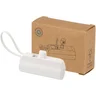 Miniatyrbilde 3 av Hvit Alnair 5000 mAh 10 W Resirkulert Plast Type-C Mobillader med Innebygd Vippestativ