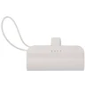 Miniatyrbilde 1 av Hvit Alnair 5000 mAh 10 W Resirkulert Plast Type-C Mobillader med Innebygd Vippestativ
